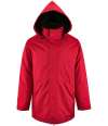 02109 Robyn SOL'S Unisex Robyn Padded Jacket Red colour image